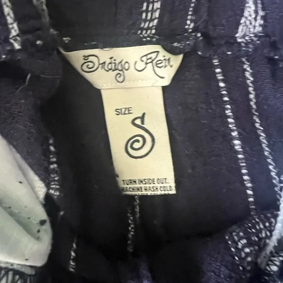 beach pants with slit - Picture 3 of 5